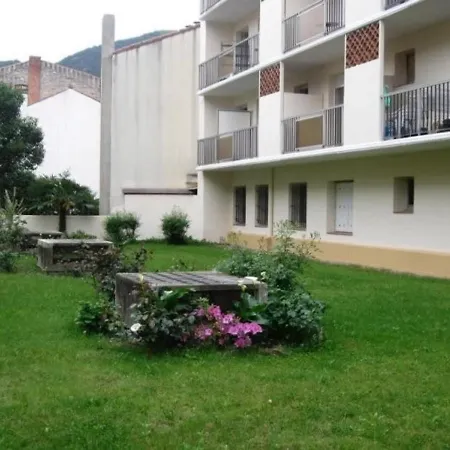 F2 Climatise, Balcon, Proche Thermes D'amelie-les-bains - Fr-1-703-21